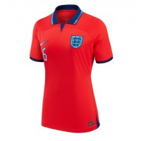 Camiseta Inglaterra Harry Maguire #6 Visitante Equipación para mujer Mundial 2022 manga corta